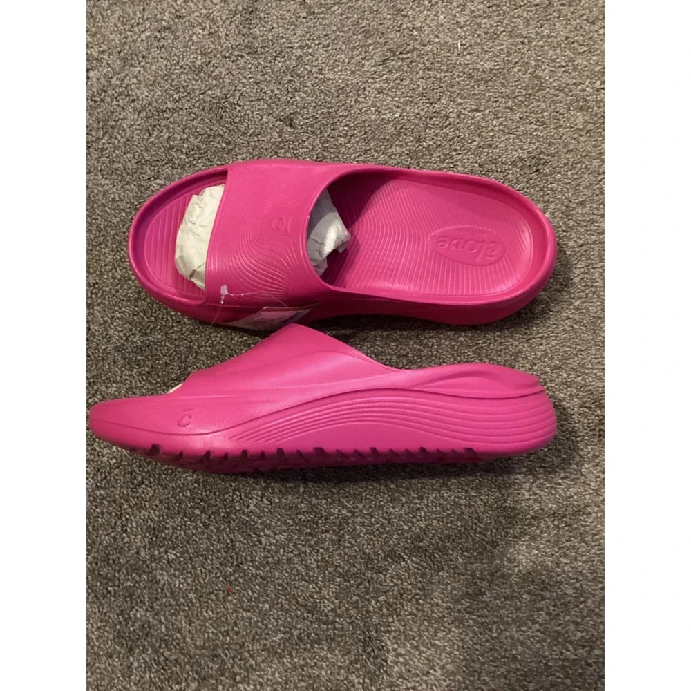 Clove Supercush Recovery Slide Neon Pink EVA Foam Sandals WS1120110NP W12 M11